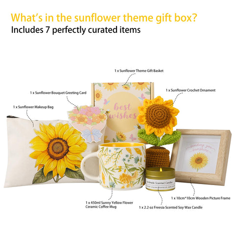 FoldifyZen sunflower makeup bag for daily essentials