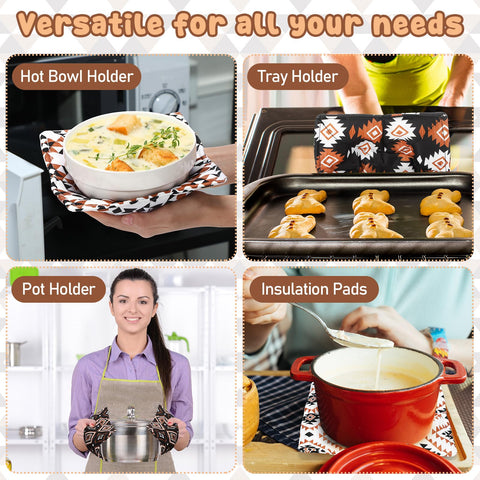 FoldTier bowl cozy in hand demonstrates easy hand protection