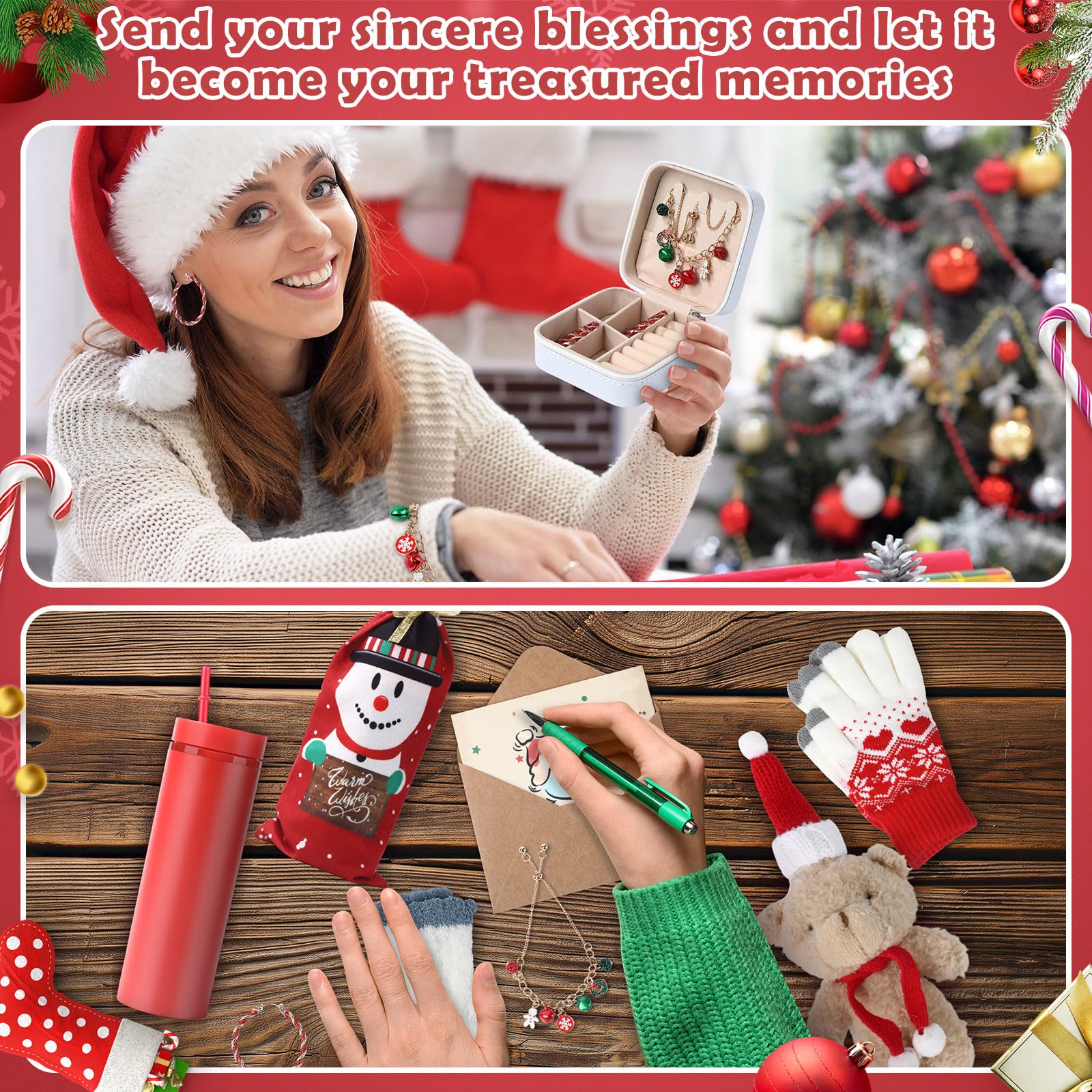 FoldTier Christmas cards with envelopes for simple heartfelt notes.