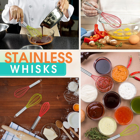 FoldTier decorative fillable whisks for holiday display and gifts.