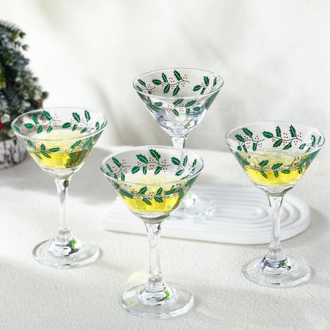 Six-piece set with 5.28-inch height for comfortable serving.