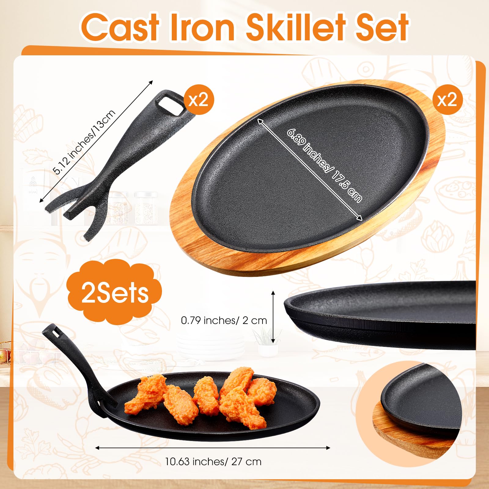 FoldTier removable insulated handles enable safe, versatile cooking and serving.