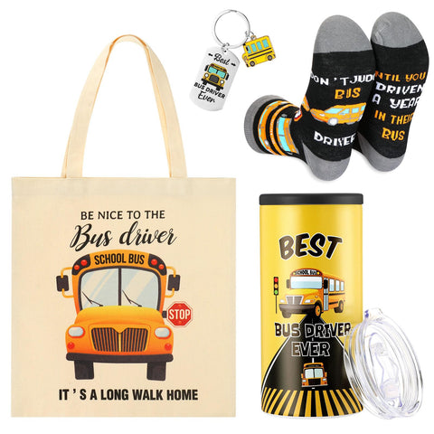 FoldTier school bus tote bag showing a sturdy canvas carryall, great for essentials and storage.