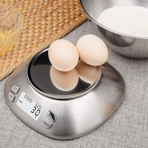 FOLIND stainless steel body resists corrosion and cleans easily.