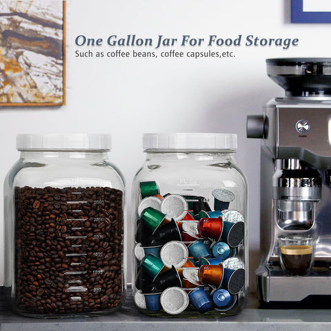 Folinstall perfect for fermenting or pantry organization.