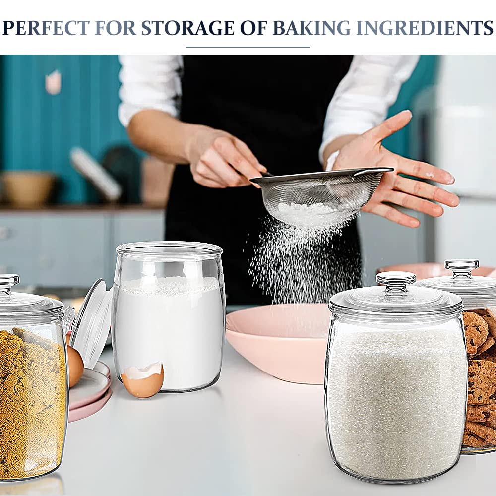 Folinstall pantry display jar blending with kitchen decor and practicality