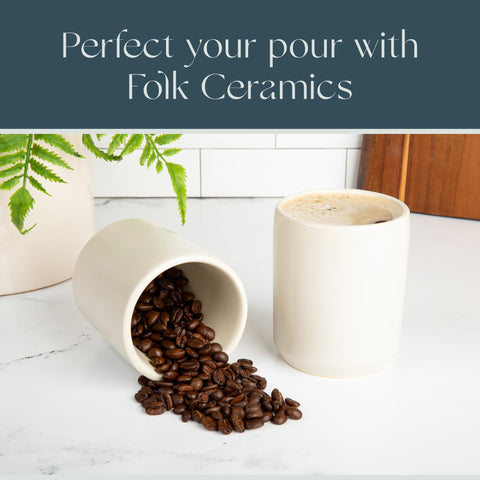 Dylan cups support quick reheating and cleanup after beverages