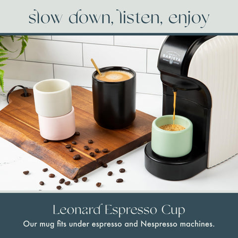 Folk Ceramics Leonard glaze is lead-free and BPA-free for clean flavor.