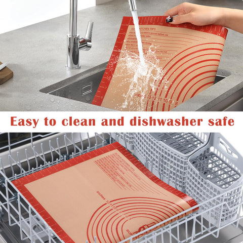 Folksy Super Kitchen 28x20-inch mat keeps dough from sticking
