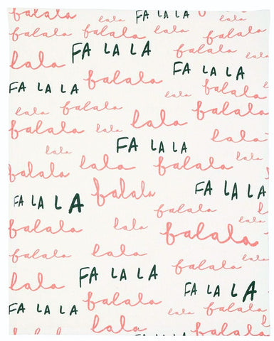 Folkulture Falala design on tea towels enhances holiday decor