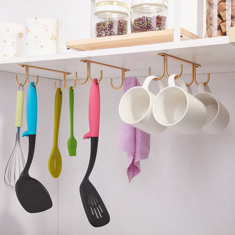 Compact under shelf storage saves counter space with FOMANSH