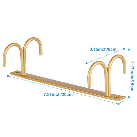Easy installation with screws included for under cabinet mount
