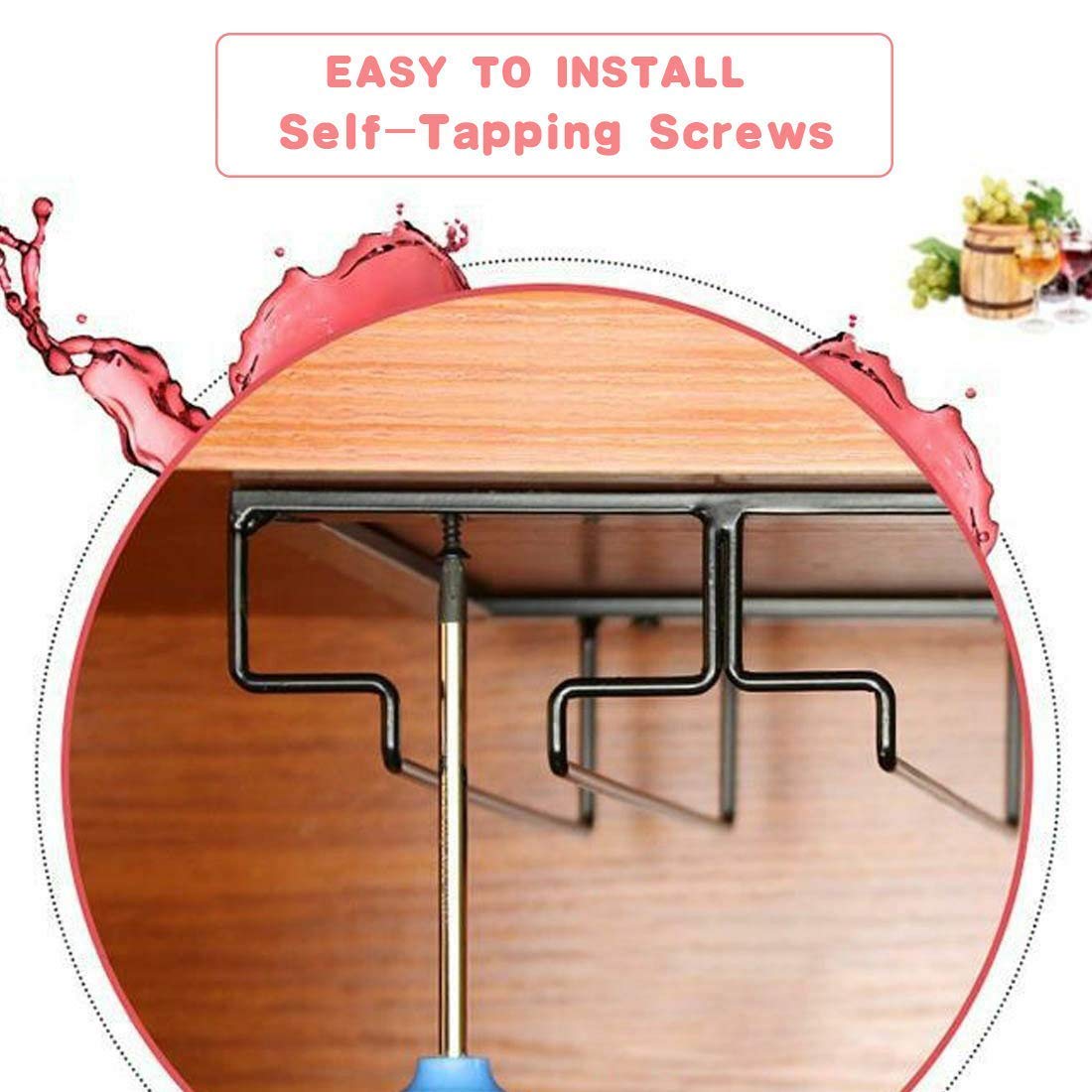 FOMANSH kitchen storage under cabinet design saves counter space