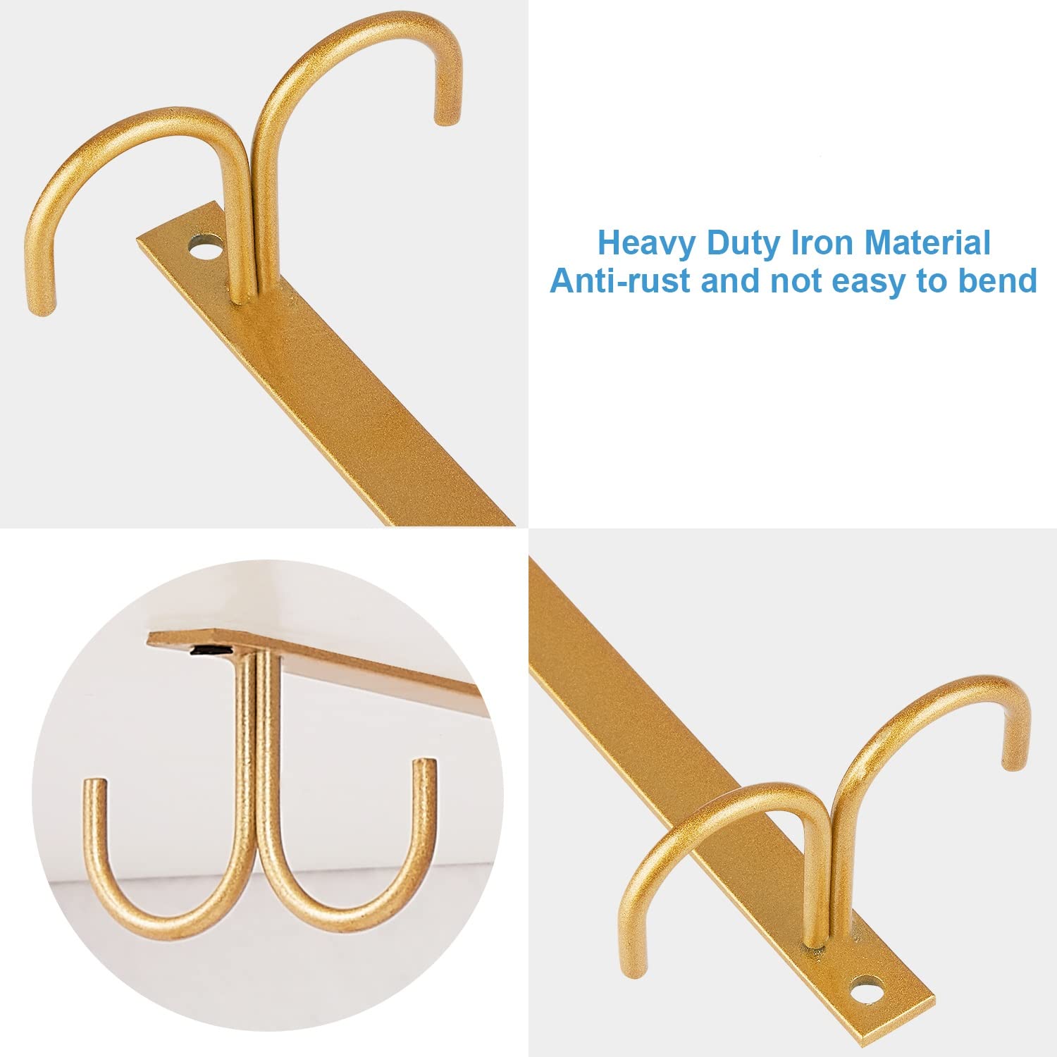 Rust resistant iron coating on FOMANSH mug rack
