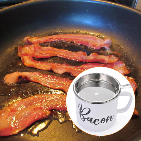 Fondpen built in filter catches fine particles for clearer grease.