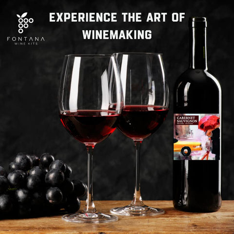 Fontana bottling and labeling process showing easy bottle filling and labeling steps.