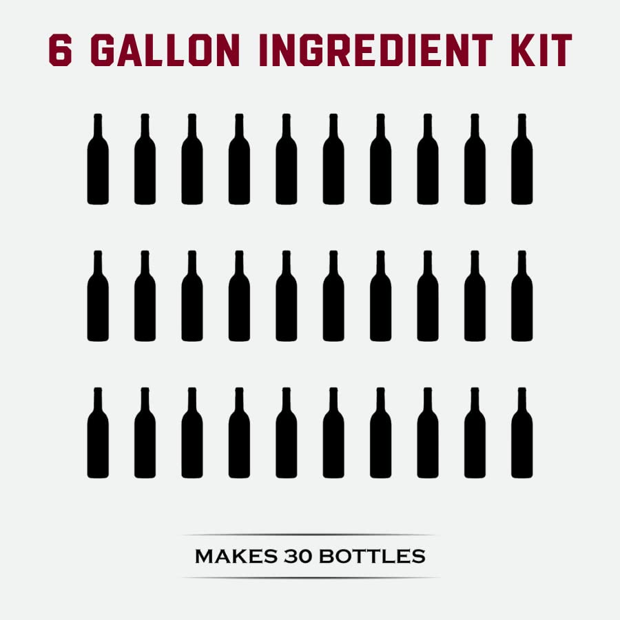 Fontana Pinot Noir ingredients close-up—high quality components support consistent fermentation.