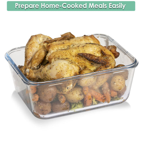 Food Boutique four-lid design provides reliable leak protection while commuting.