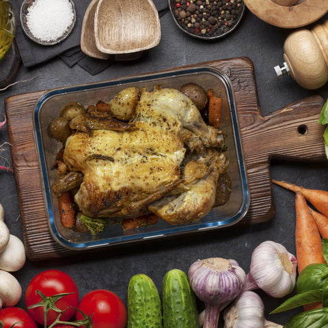Food Boutique stackable container saves pantry space and simplifies organization.