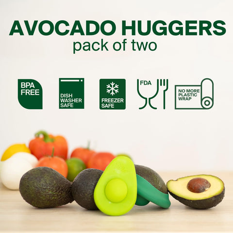 Food Huggers avocado hugger small fits small halves and stays fresh.