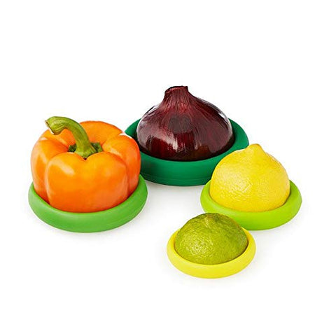 Food Huggers Hoan tomato hugger seals tomato halves to lock in moisture