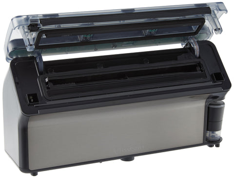 FoodSaver Elite Liquid+ automatic bag detection simplifies sealing.