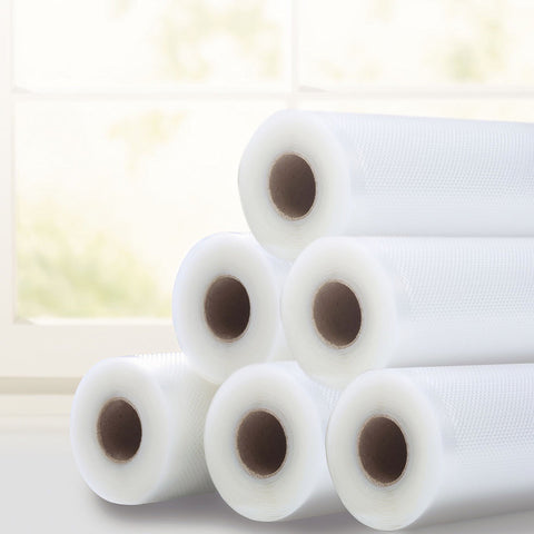 FoodSaver GameSaver multilayer material close-up highlighting durability against bones and shells.