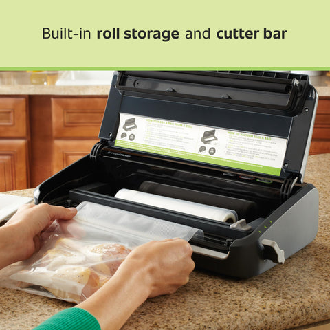 Includes rolls, bags, and accessory hose for ready use.