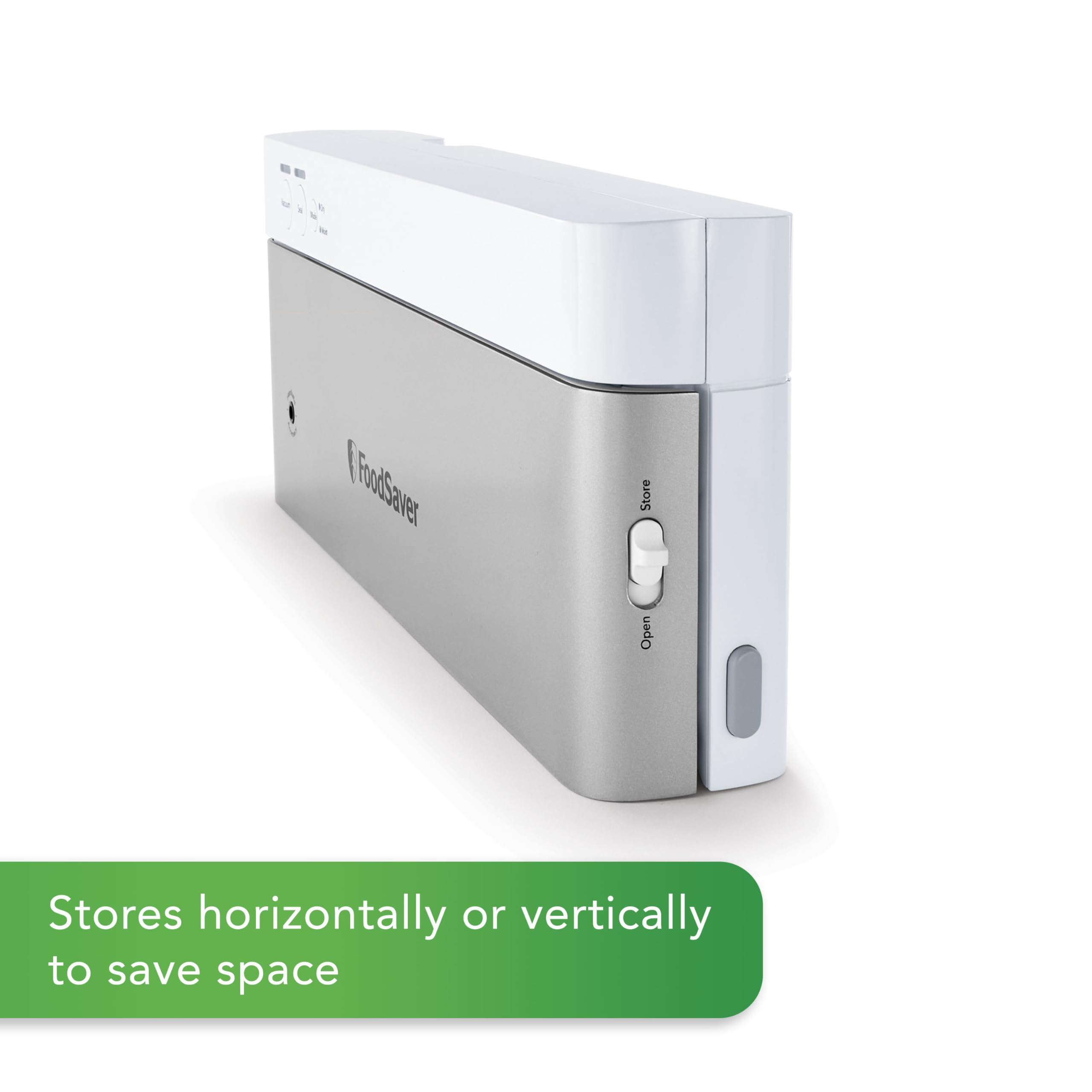 FoodSaver works with Hand Held Sealer for sous vide and pantry preservation.