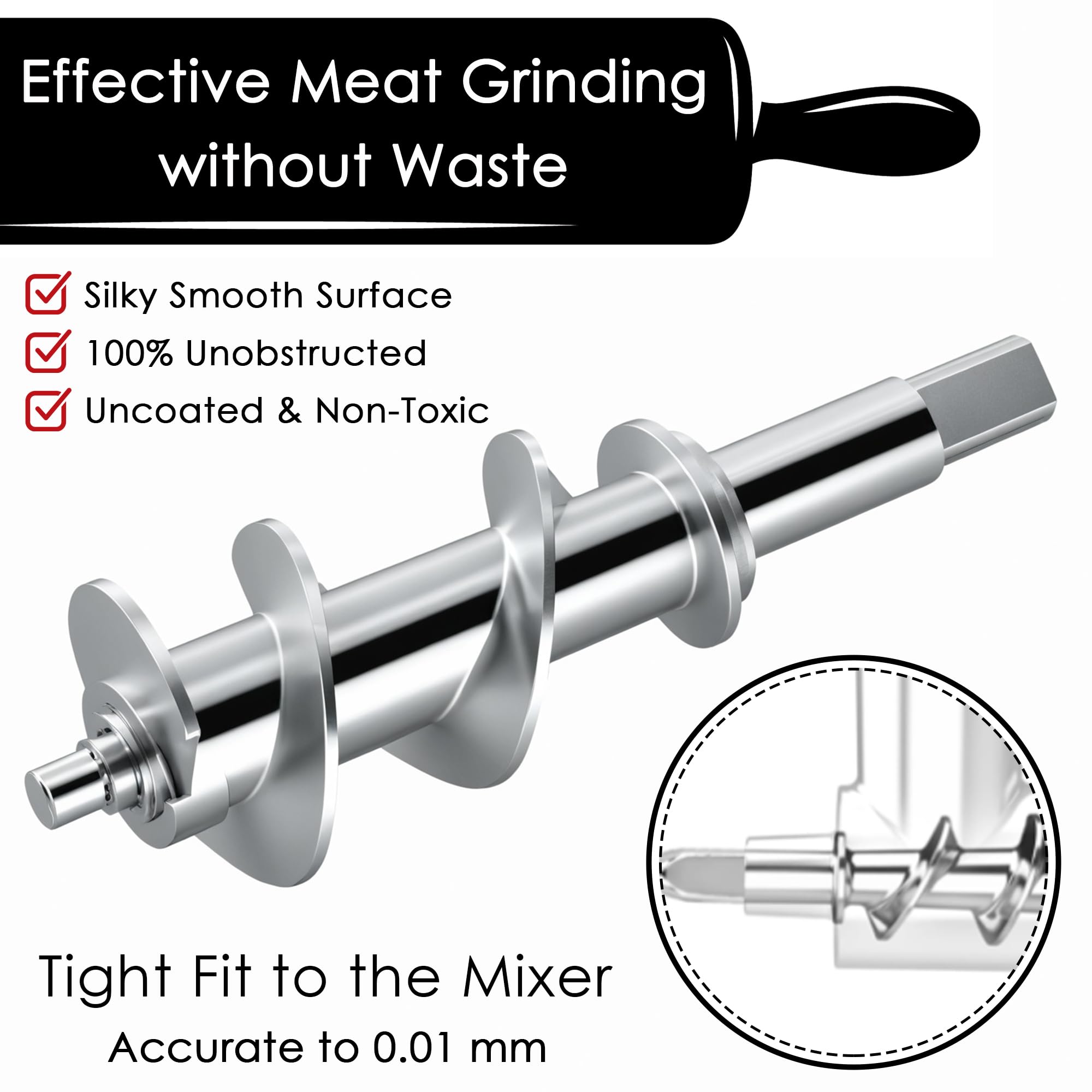 FOKIEE versatile attachment handling meat, cheese, vegetables, and breadcrumbs