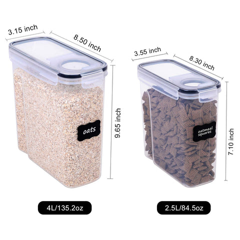 FOOYOO pour-through lid enables easy dispensing without full lid removal.