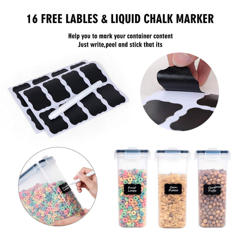 FOOYOO label set and marker for quick pantry organization