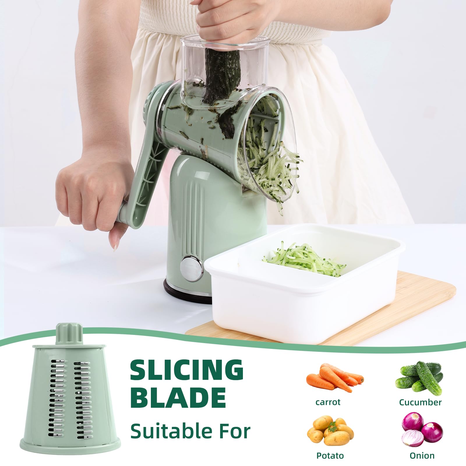 Fooyoubei BPA-free plastic body highlights safe kitchen tool