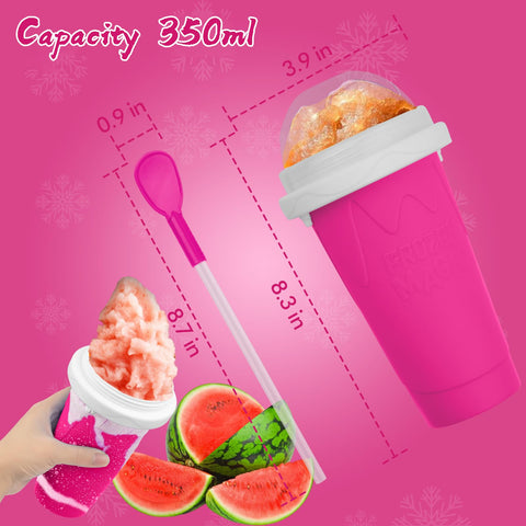 Fopudy Slushy Maker Cup portable design suitable for travel and gym.