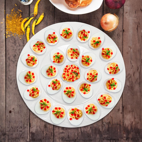Foraineam 12.6-inch tray is easy to clean and dishwasher safe