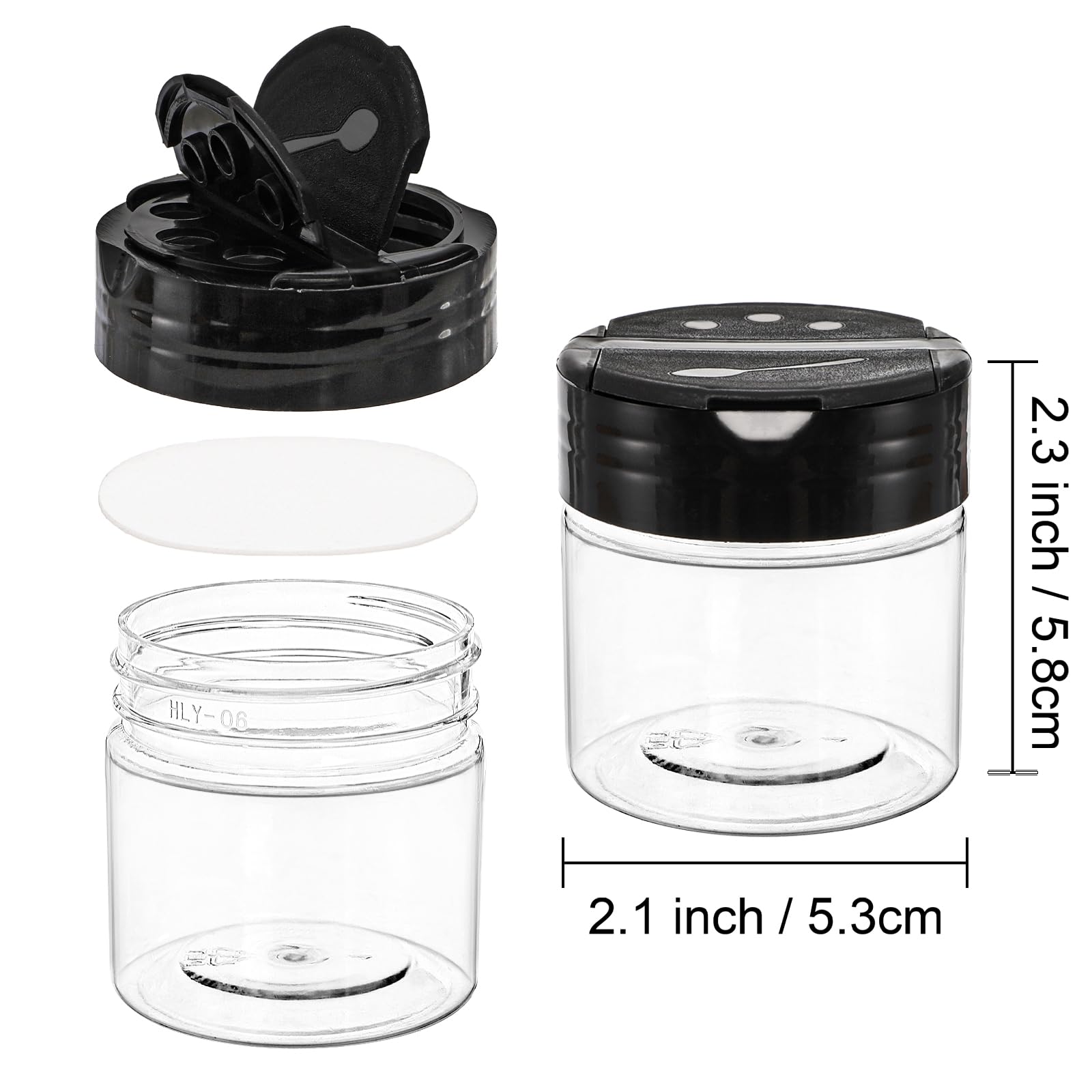 Foraineam wide-mouth jars simplify filling and cleaning