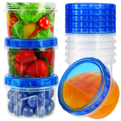 Forest Breathing 17oz containers with twist tops for meal prep and leftovers