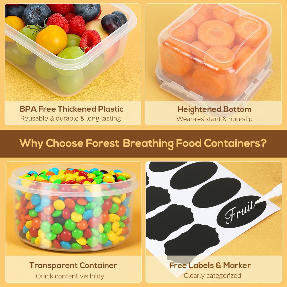 Forest Breathing one-point-five-mm-thick container offers durable everyday use