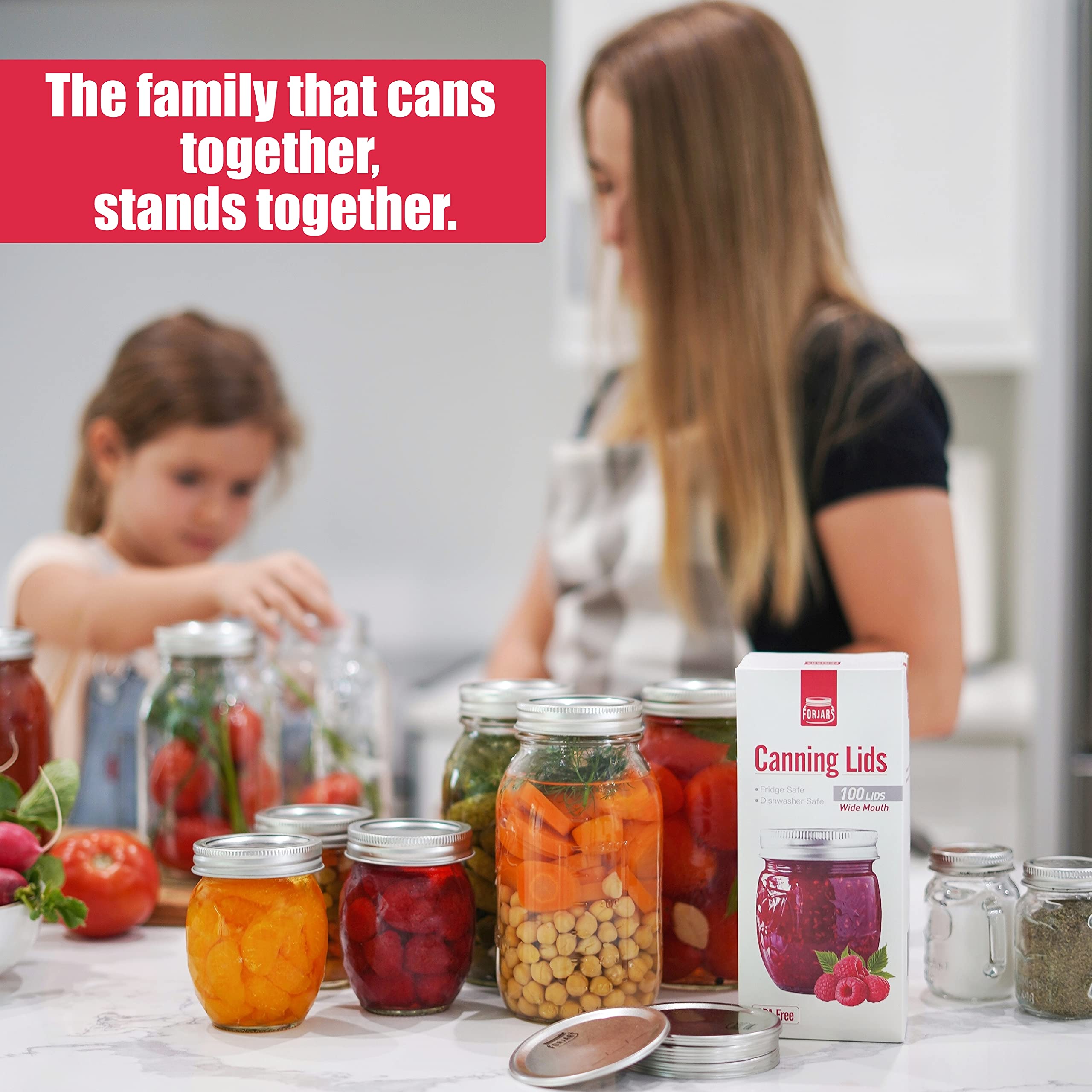 FORJARS canning kit ready for year-round pantry organization