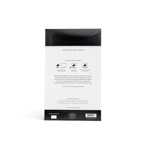 Formaticum wax paper bags in fridge scene preserve moisture and prevent drying