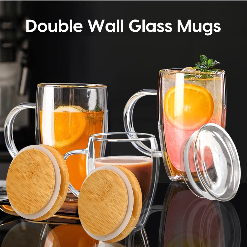 Condensation-free exterior on the Fornzii glass mug for cold drinks.