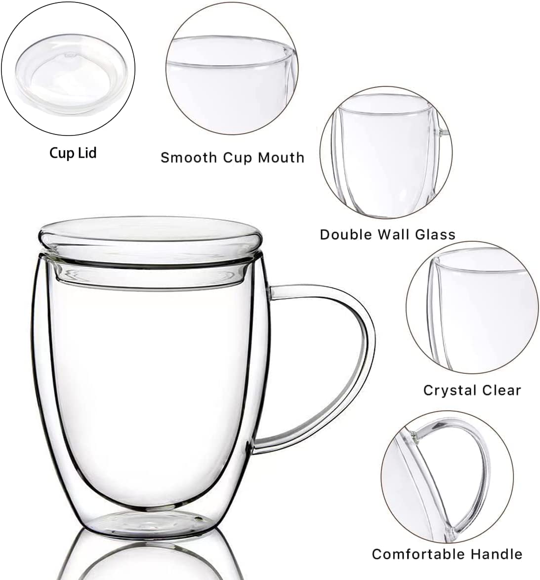 Fornzii espresso mug side view, keeps heat steady for cappuccino.