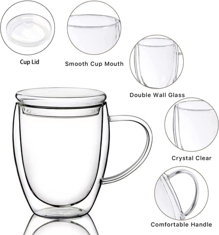 Fornzii espresso mug side view, keeps heat steady for cappuccino.