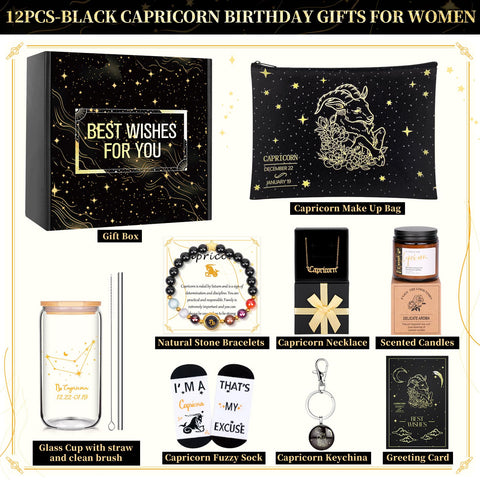Fortuning's JDS Capricorn gift basket unboxing with elegant presentation and surprises.