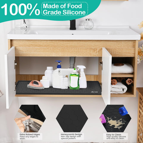 FORWOS waterproof surface wipes clean easily after spills or splashes.