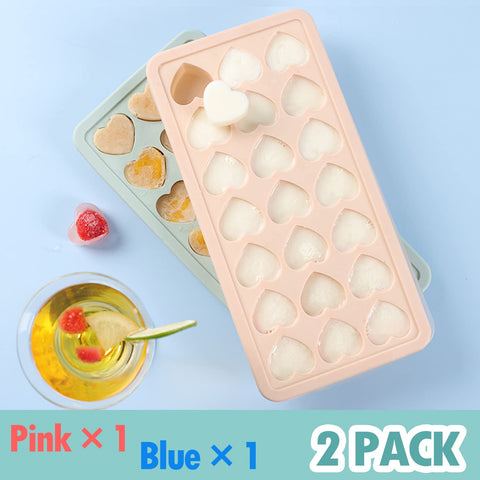 FOSOE durable, stackable tray saves freezer space.