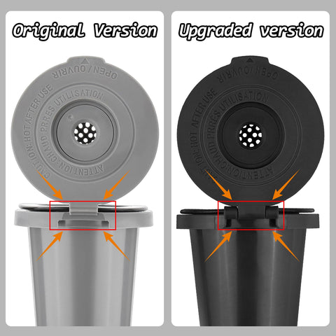 FOTRIC filter cup lid-connection upgrade demonstrates enhanced durability for daily use.