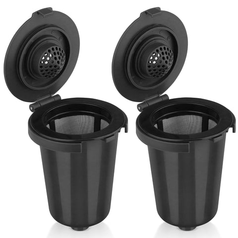 FOTRIC reusable filter cup compatible with Cuisinart HomeBarista models for economical brewing.
