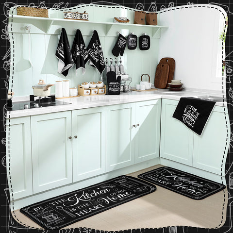 Fourluoo gift-ready farmhouse kitchen set in elegant packaging