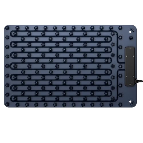 Fousixdi warming mat showing four temperature levels for precise warming